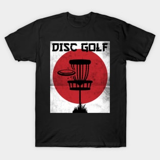 Cool Japanese Disc Golf Design T-Shirt T-Shirt